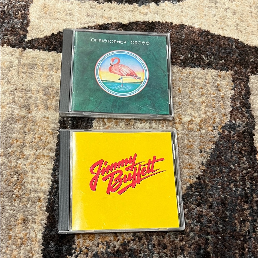 Christopher Cross and Jimmy Buffett CD Set